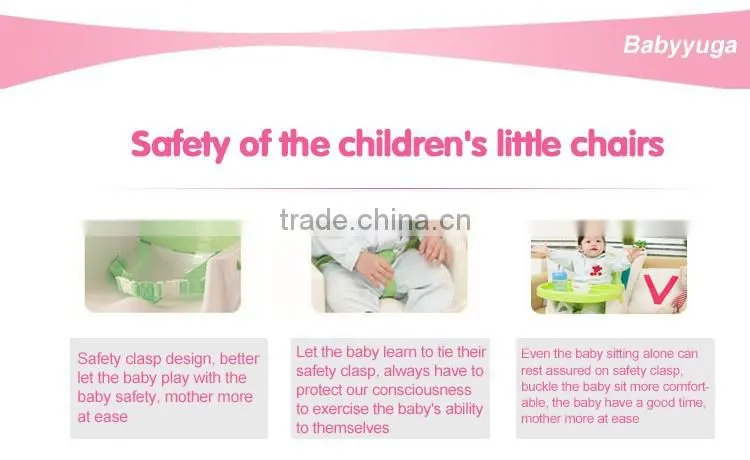 EN71 test hot sell children eating dining chair with high back