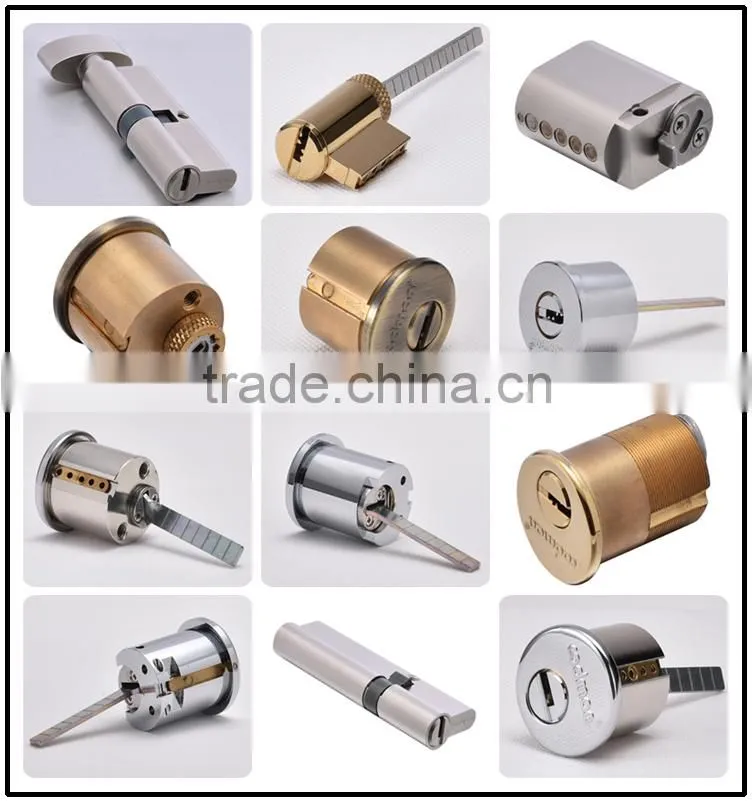 Euro Profile Single Security Door Cylinder Mortise Lock