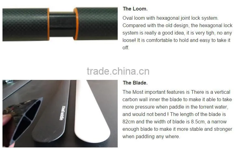 Hot sale new product Carbon Kayak Greenland Paddle