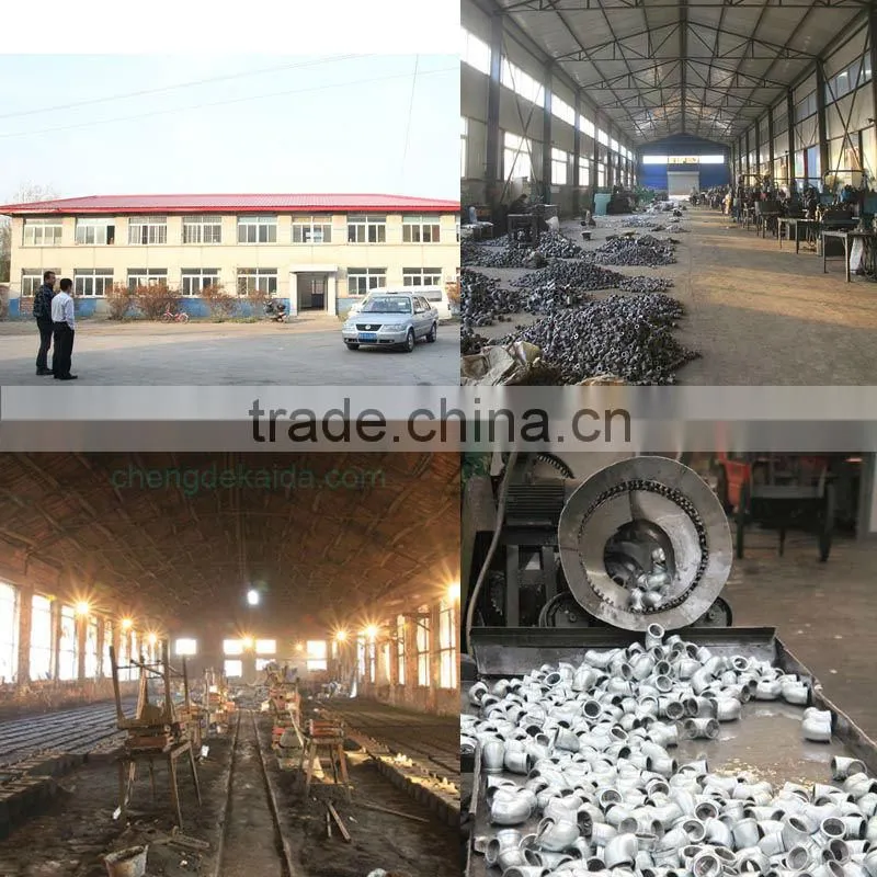 galvanized elbow pipe fittings
