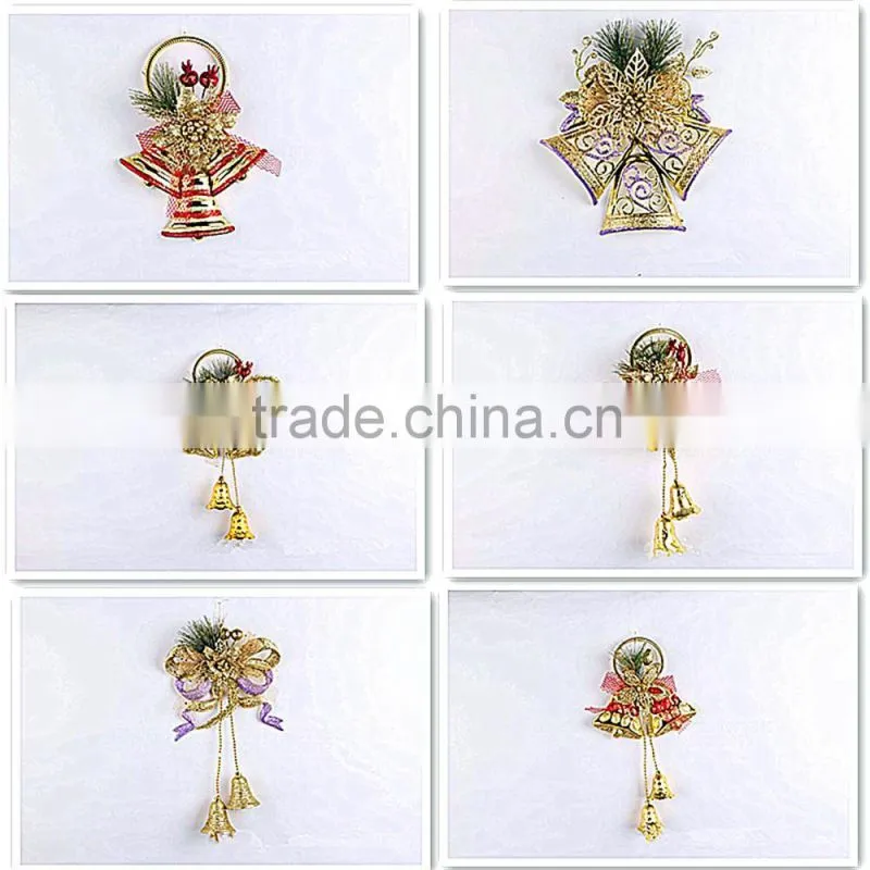 hot sale gold deer plastic bell Christmas bell