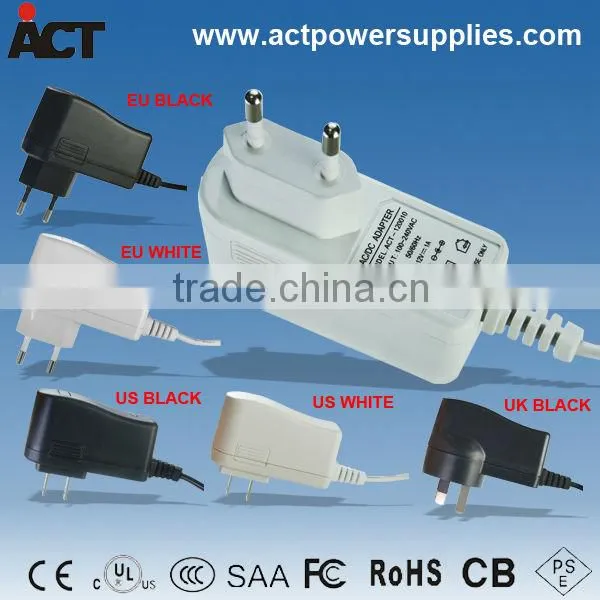 CE approved UL listed ac/dc power adapter for CCTV Camera