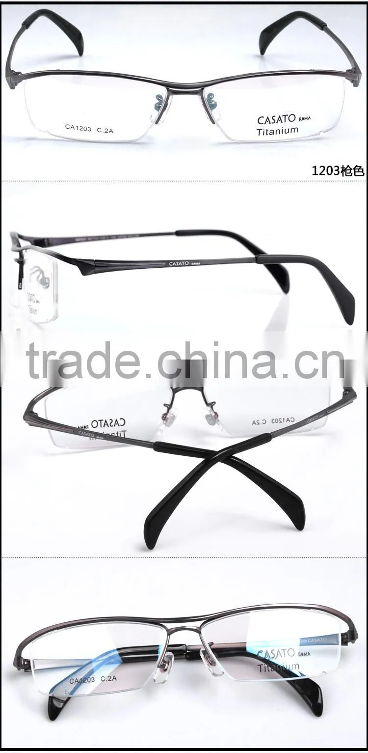 CASATO Modern Men Titanium Glasses With Myopia Lens