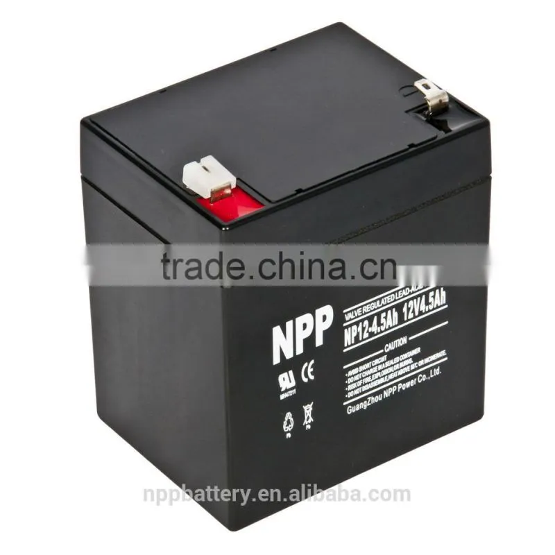 sla lead acid storage battery 12v4.5ah