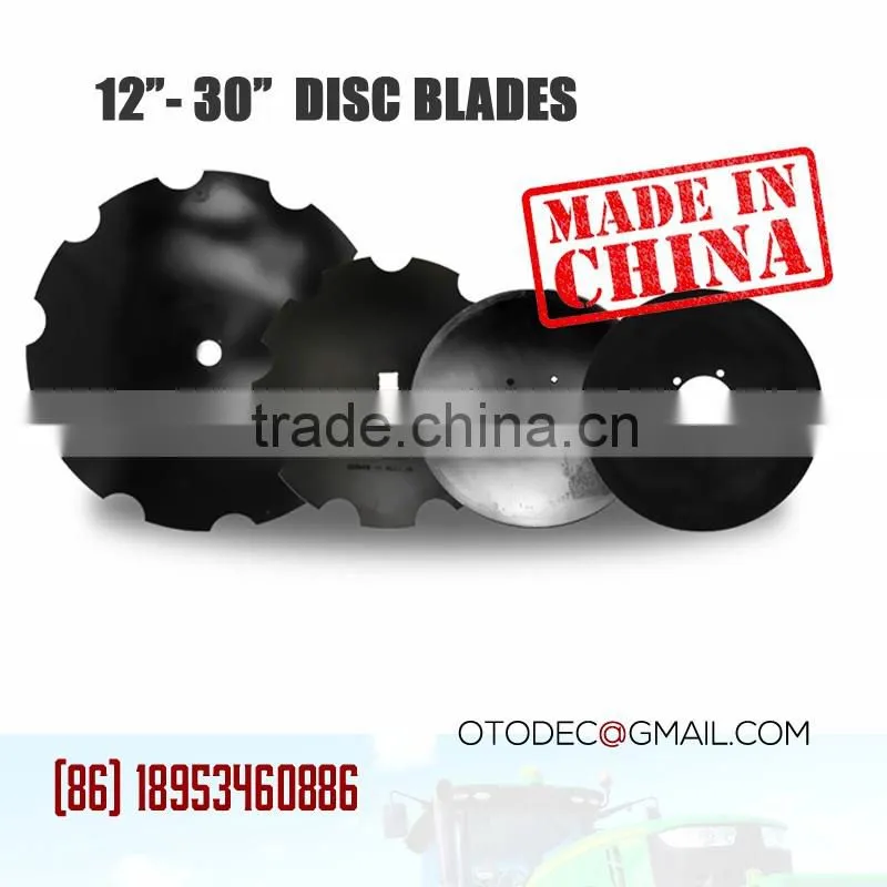 20 " x 4 mm Plain plough disc blades