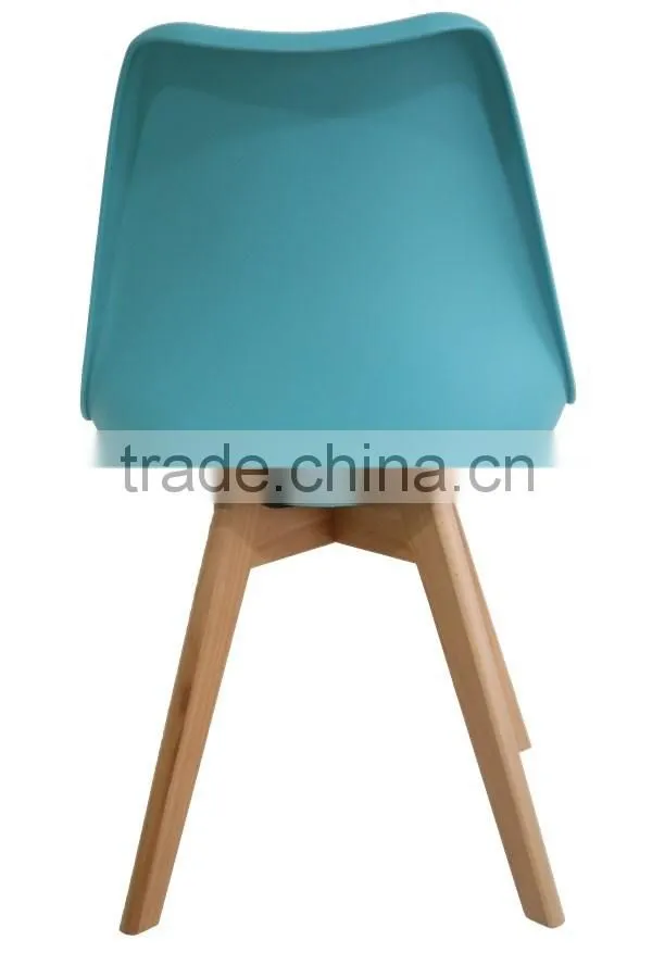 Leather covered foam seat DSW dining chair,HYL-36