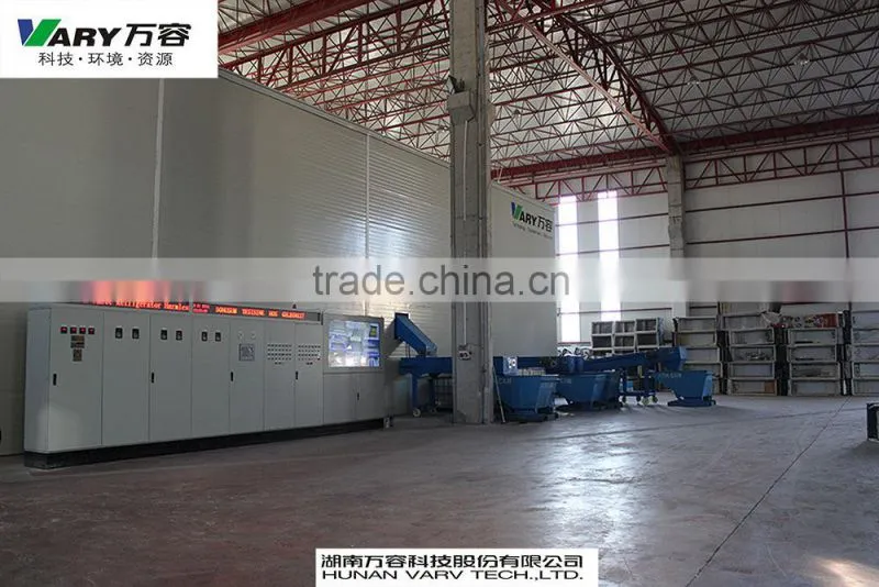 household appliance Scrap refrigerator/refrige recycling production line