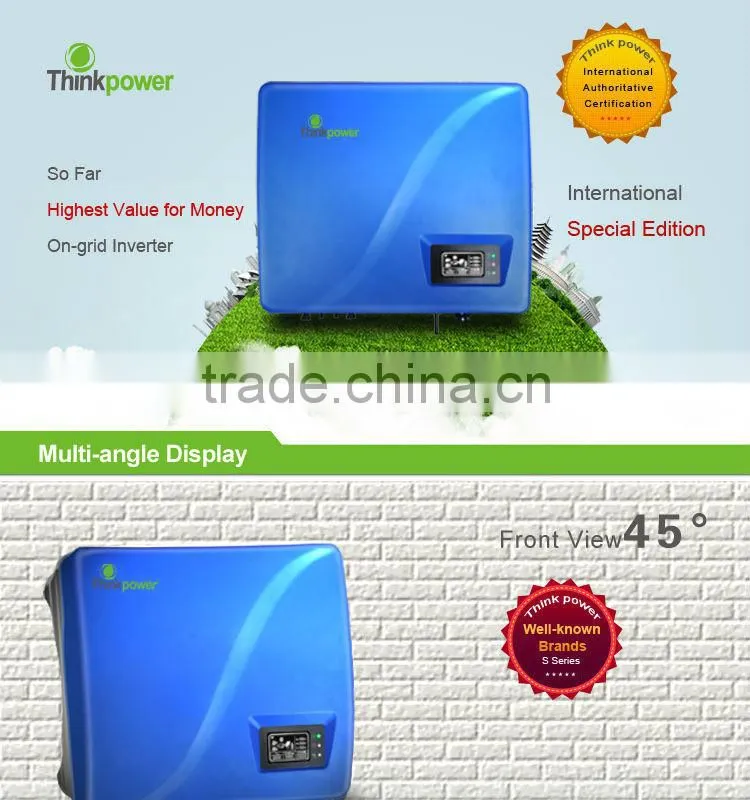 solar inverter Thinkpower S5000TL 5kw solar grid tie inverter for germany,australia,uk,thailand, mexico