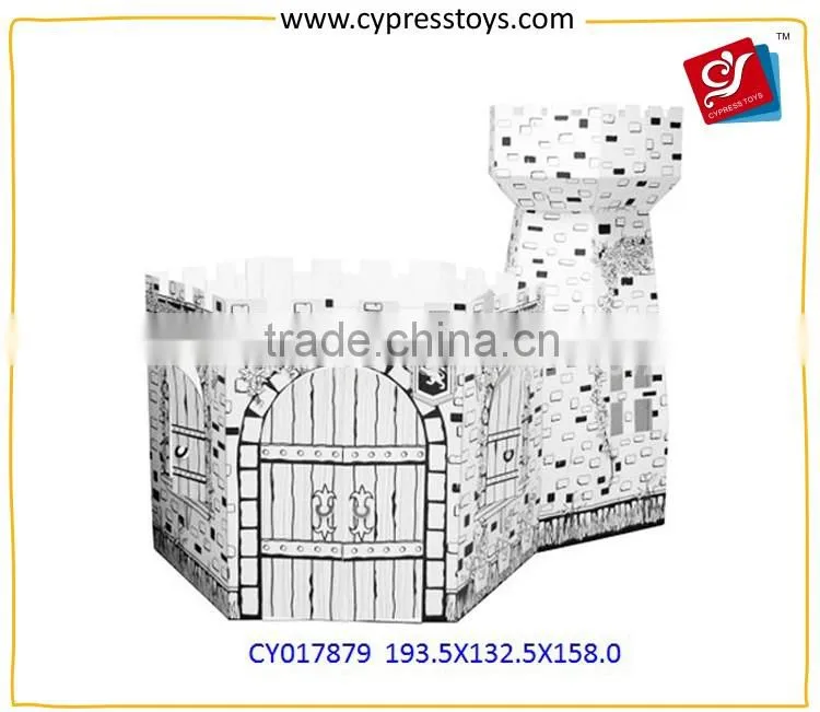 Novelty Child Diy 3D Puzzle Paper House Education Toy For Kids