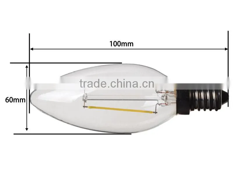 China Supplier E14 Light LED Candle Light CE RoHS High Selling 3W