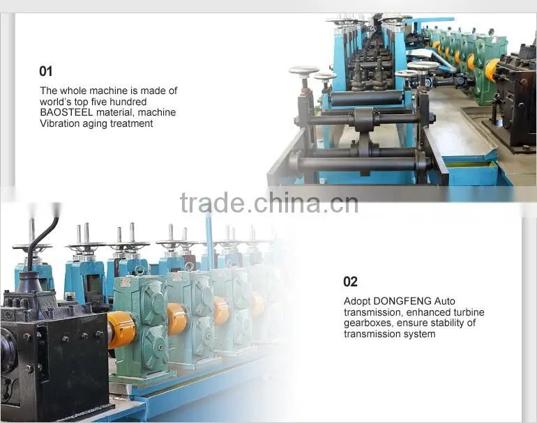Automatic MS steel square pipe making machine