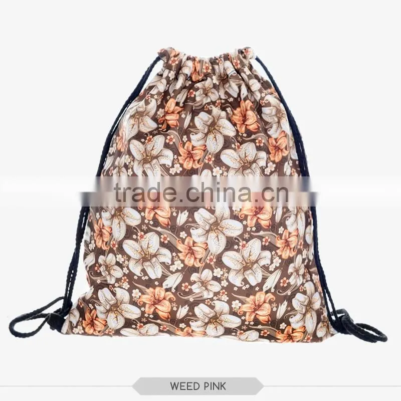 China Suppliers Hot Sale Aztec 3D Sublimation Drawstring Bag in Taobao
