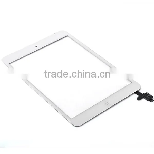 For Black Ipad Mini Front Panel Touch Glass Lens Digitizer Screen Replacement Parts