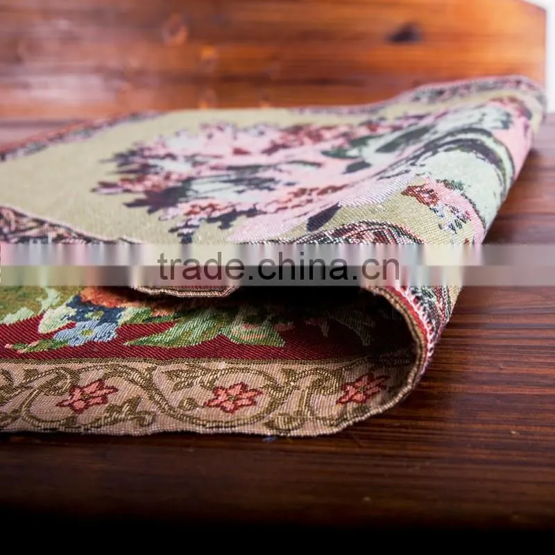PLUS wedding party decorative popular jacquard table runner