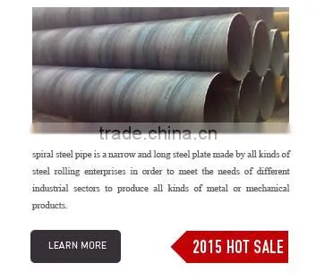 large diameter spiral welded spiral steel pipe & tube
