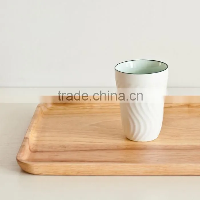 Eco-Friendly Natural Wooden Serving Tray