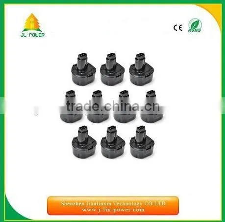 Dewalt 9.6V drills battery for DEWALT DE9062