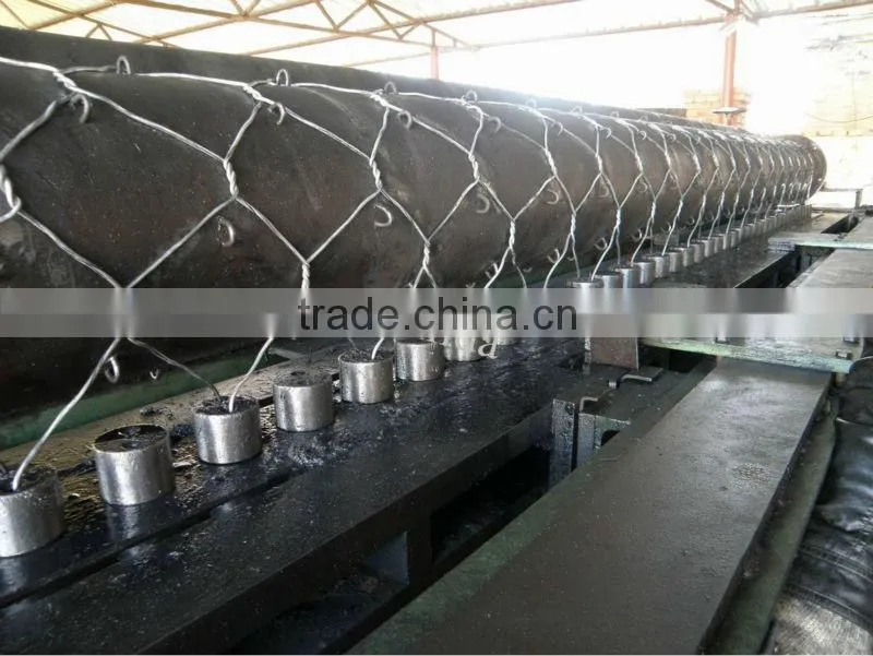 22 kw 100x120mm Mesh Size 4300mm Max Width Hexagonal Wire Netting mesh Machine