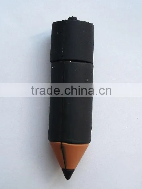 pencil shape usb flash drive for gift promotion