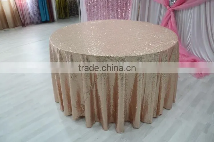 Fancy wedding gold sequin table runner