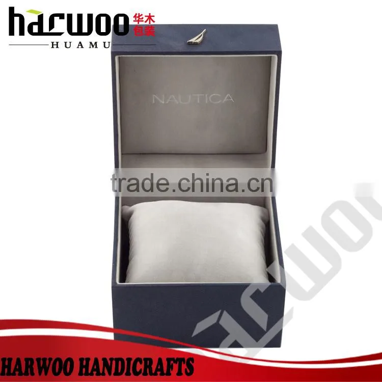 Brown Oris leather watch box,hot stamping watch box,watch display box