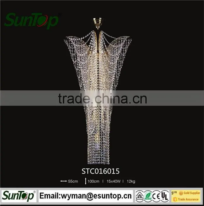 home decoration crystal ceiling lamp / energy saving crystal lighting /modern crystal lighting