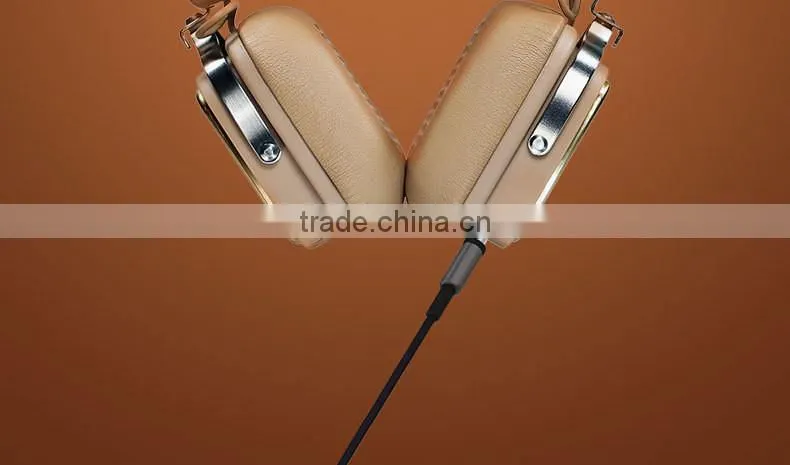 High-End Stylish Foldable Ti Alloy Earphone Stereo Bluetooth Headphone with Ergonomic Design Model HSM4