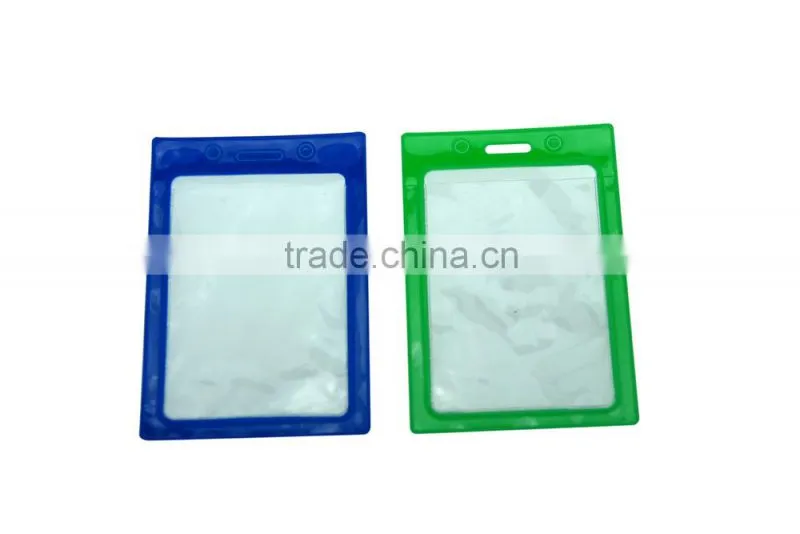 Clear PVC ID Card Working Card Badge Holder