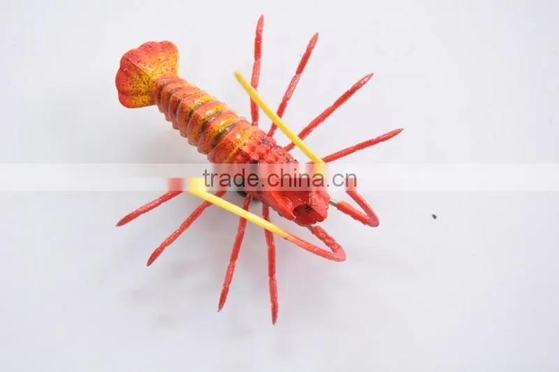 4 inch Animal Plastic Lobster Business Souvenir Custom Design Gifts