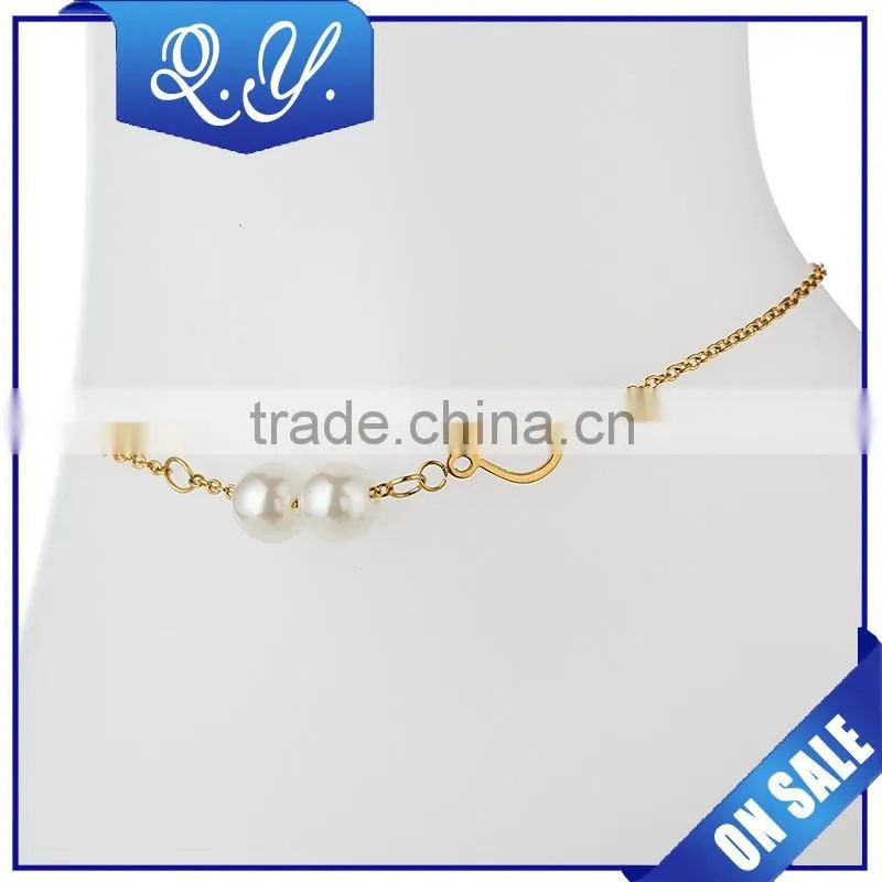 Golden Bracelet for Women Sexy Leaves Shaped Bracelet Anklet