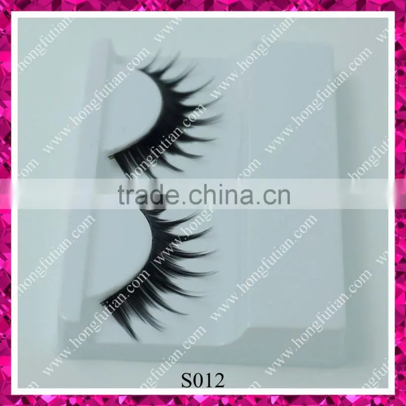 Chinese Wholesale Fashion False Eyelash with custom eyelash box