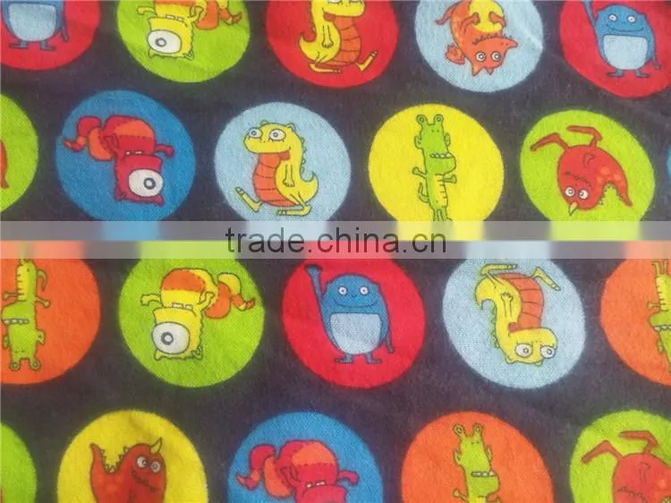 hot sale custom flannel fabric china supplier