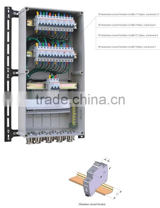 High Quality Industrial Water Proof Plastic Distribution Box
