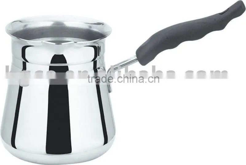 Popular design tower-shape milk boiling coffee pot