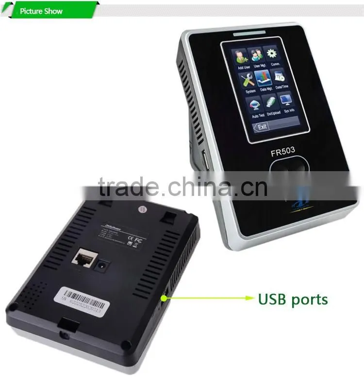 Punch Card TCP/IP Basd Facial Recognition Biometric Identification Time Attendance( HF-FR503)
