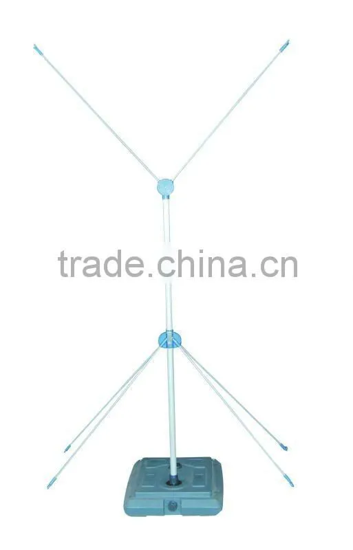 adjustable outdoor x banner stand with plastic water bag