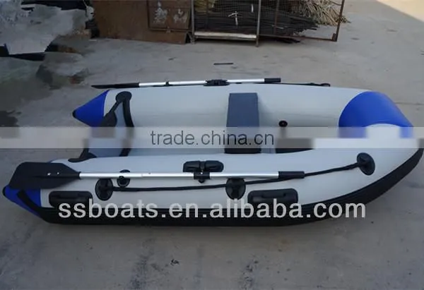 2014 beautiful aluminum bottom inflatable fishing boat
