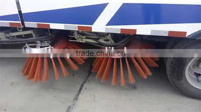 professional export Dongfeng urban street sweeping truck for sale