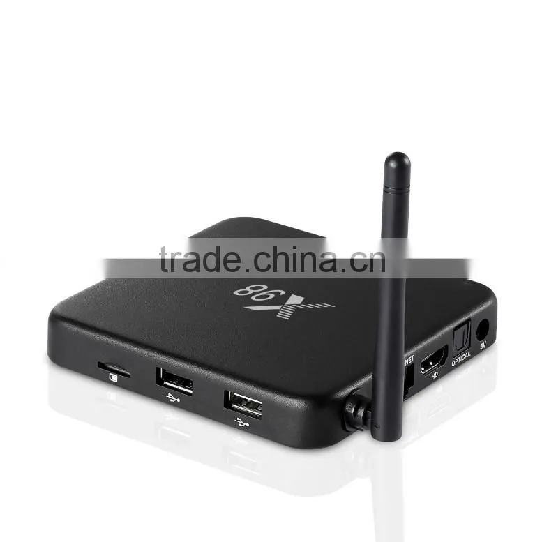 Android TV BOX with Newest Chipset Amlogic S905 Quad-Core 2GB RAM + 16GB ROM and Android 5.1 OS