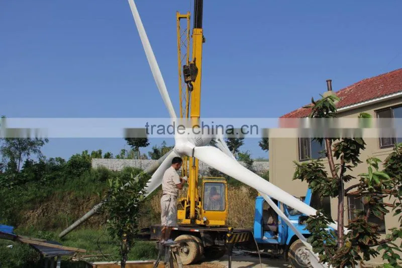 high efficiency 10kw wind turbine with high quality for sell
