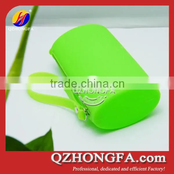 newest silicone euro coin case with zipper