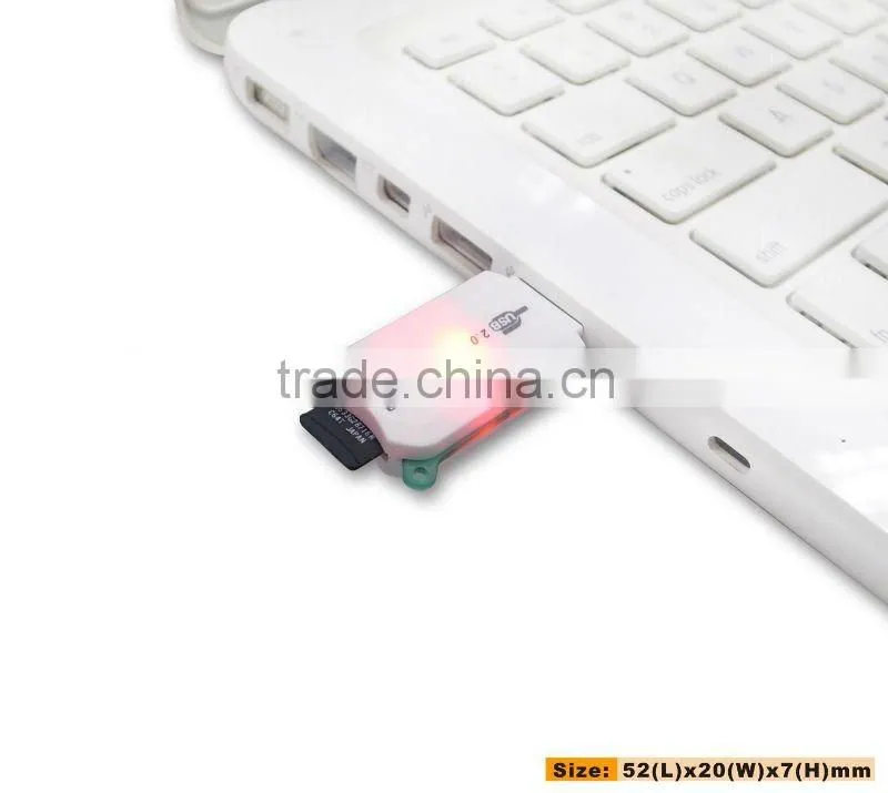 Micro SD card reader with new design 2012