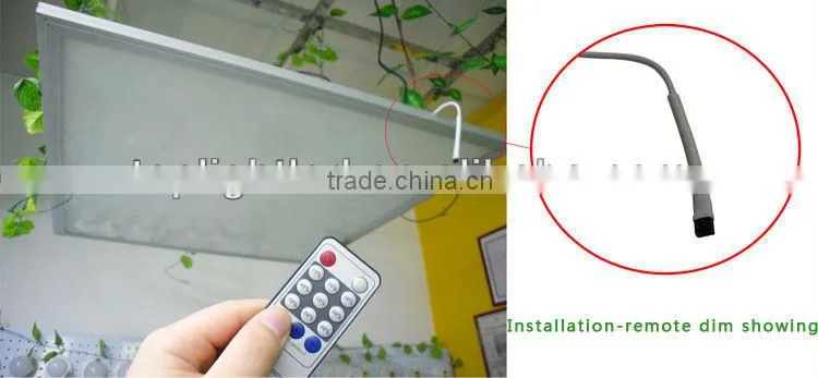 3 years warranty external UL listed driver surface mounted 60x60cm 40w led panel light