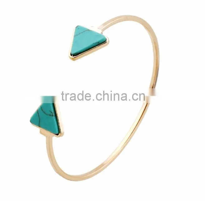 Custom jewelry factory OEM thin gold bangle bracelets