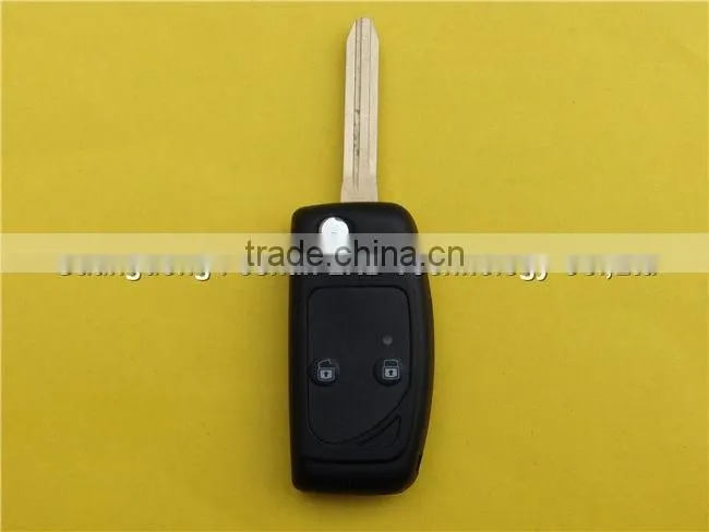 2 buttons modified flip folding car key replacement Toyota
