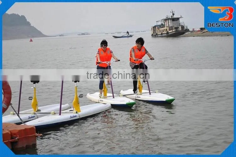 Factory direct price water exercise bike/water bike pedal boats for sale