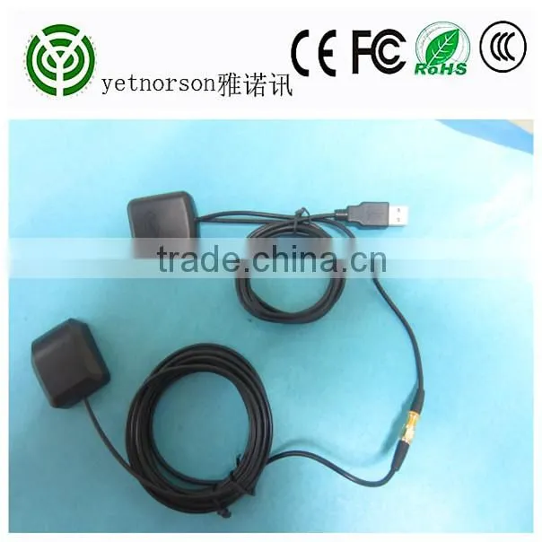 factory wholesale high quality gps glonass antenna with BNC Male connector