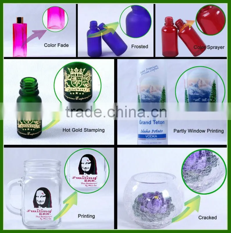 6cm Square Florero Glass