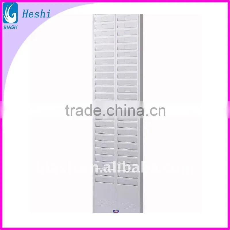 20 slot plastic time recorder card rack