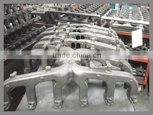 heavy duty diesel engine exhaust pipe, Sand casting exhaust pipe,
